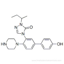 3H-1,2,4-Triazol-3-one,2,4-dihydro-4-[4-[4-(4-hydroxyphenyl)-1-piperazinyl]phenyl]-2-(2-methylpropyl)- CAS 89848-21-5 